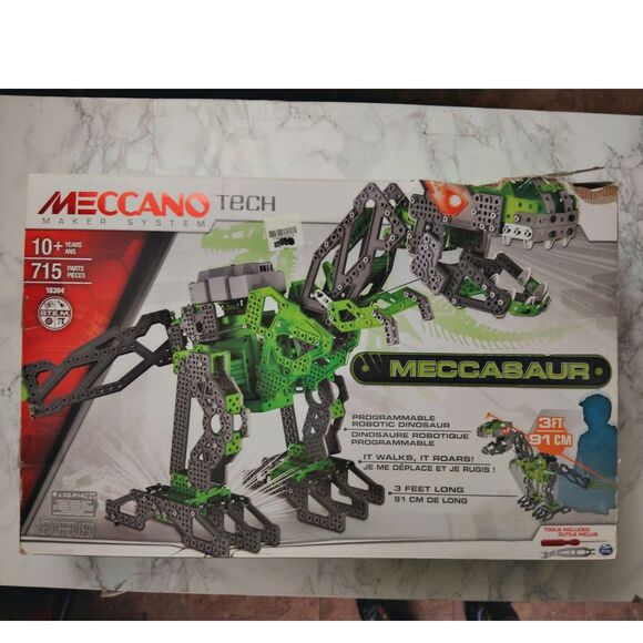 Meccasaur Programmabl Robotic T-Rex Dinosaur Building Model Kit - Picture 2 of 12